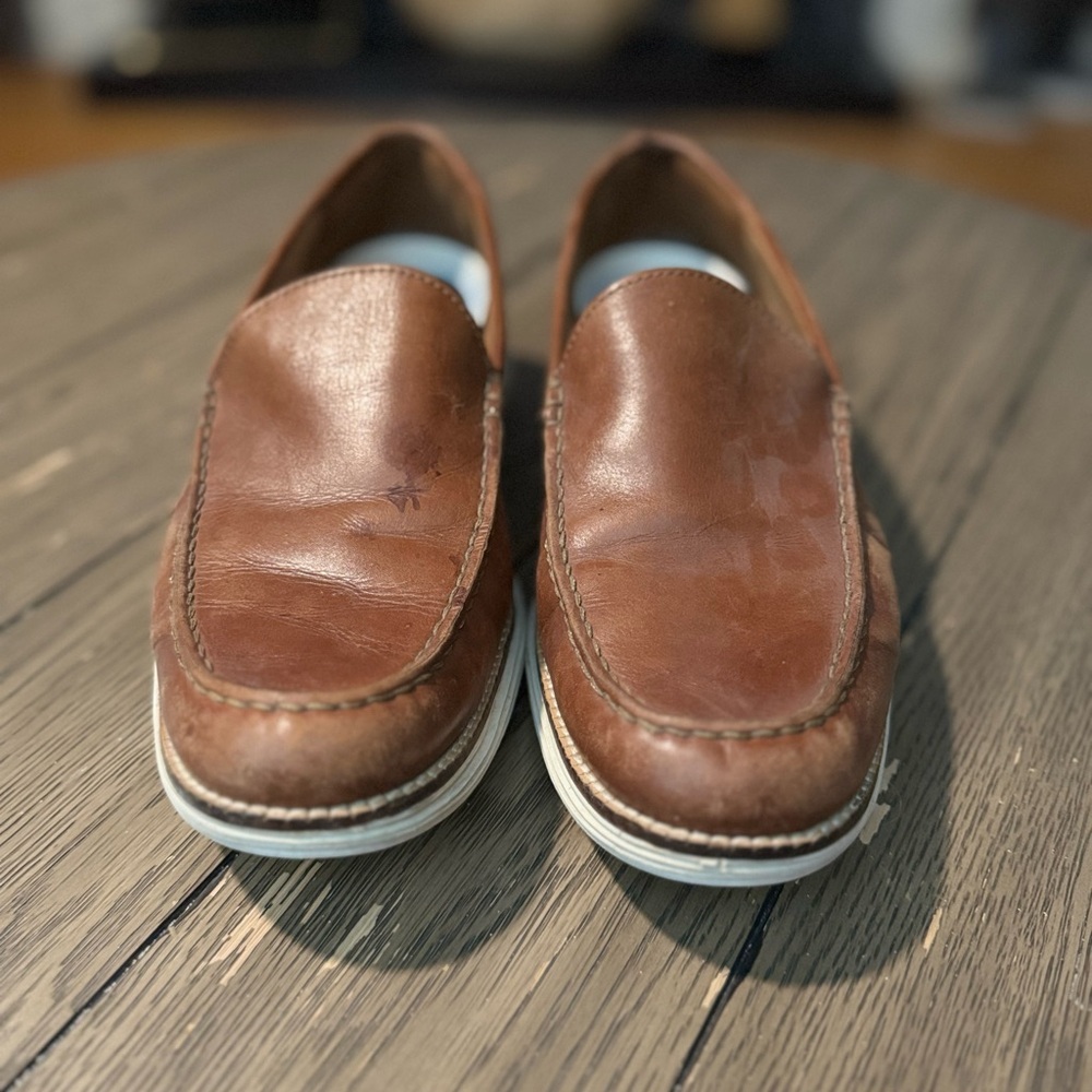 Men's Cole Haan Brown Leather Loafers